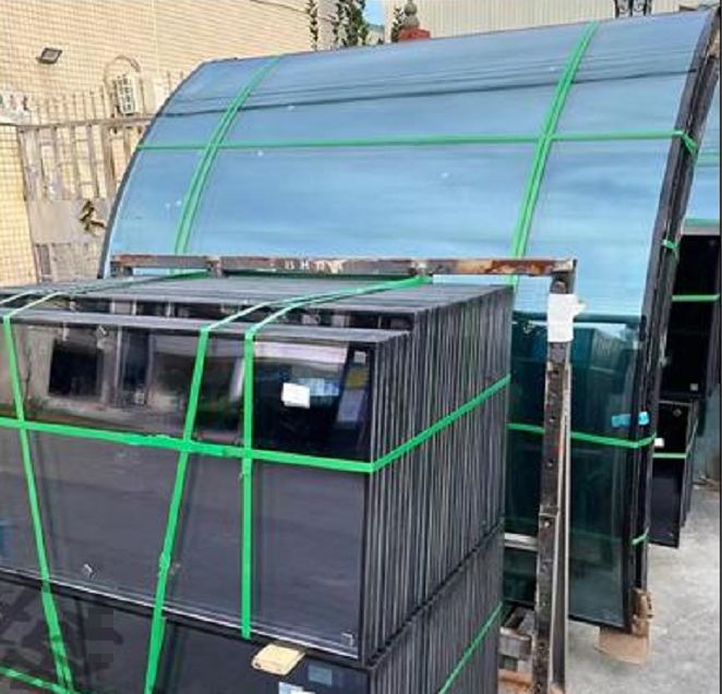 Continuous glass annealing heater